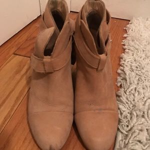 Rag & Bone tan booties